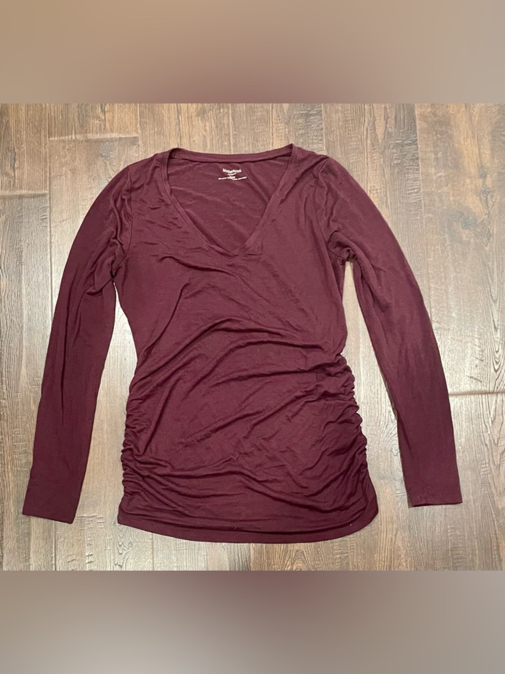 Maternity long sleeve top
